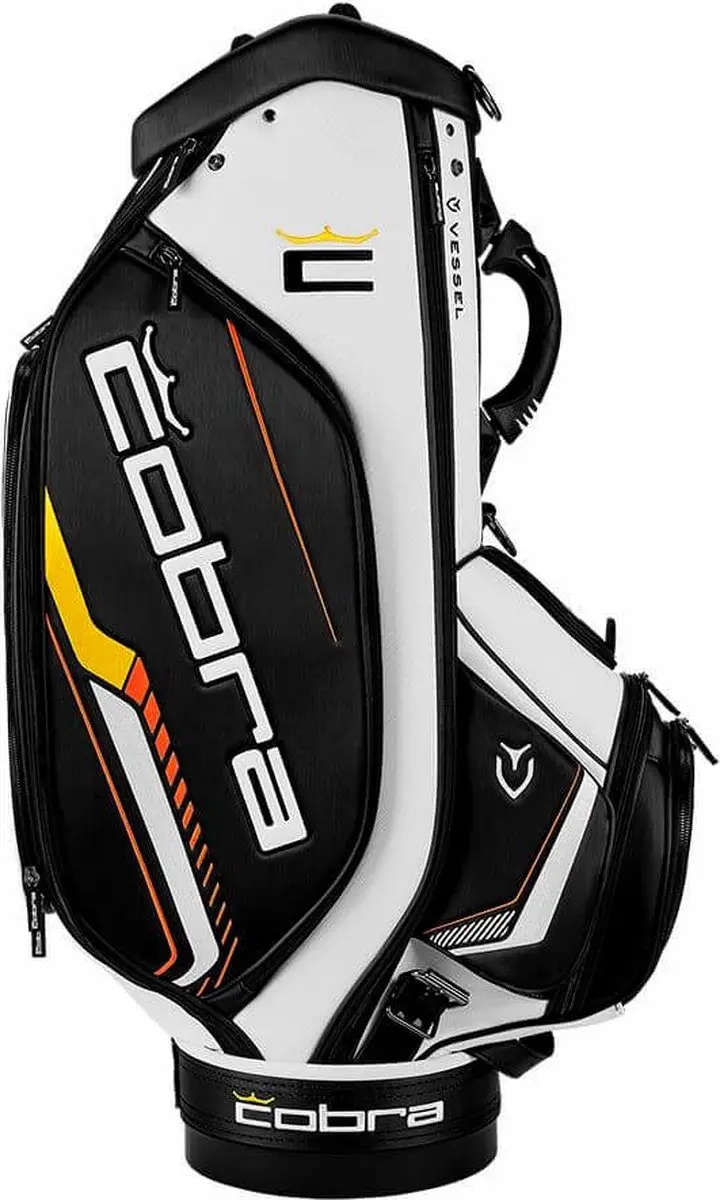 Cobra LTDx Staff Bag - 11 Vakken - Zwart/Geel/Oranje - afbeelding 6 van 6