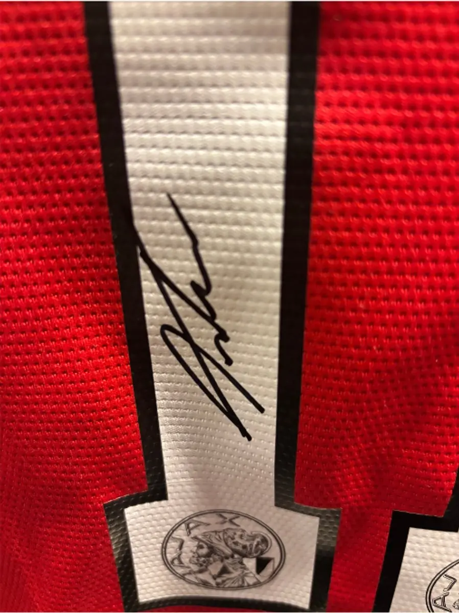 Ajax Thuis Shirt Antony Santos Gesigneerd 21/22