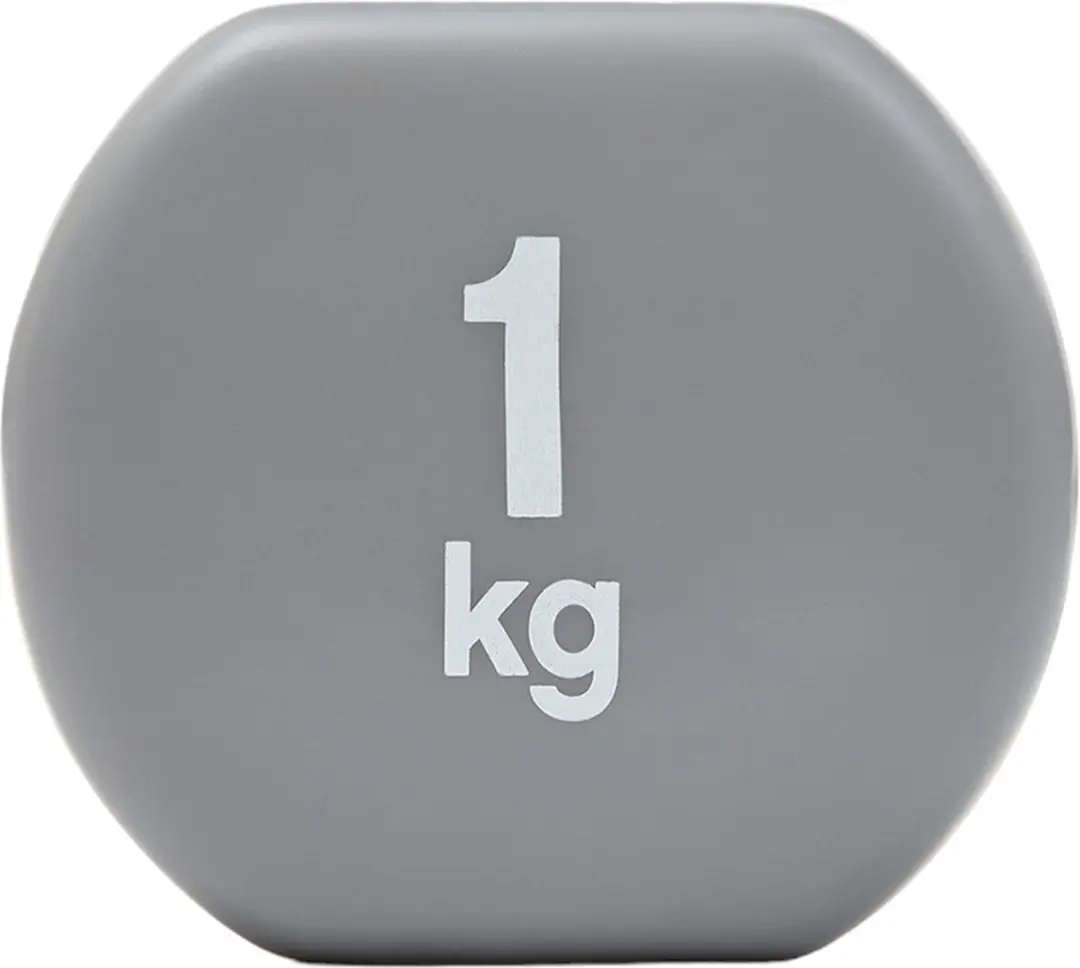 Reebok Dumbbell Set 1kg - Grijs