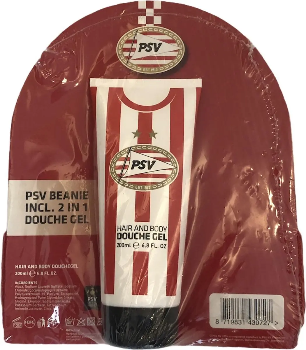 PSV Muts Douchegel Set