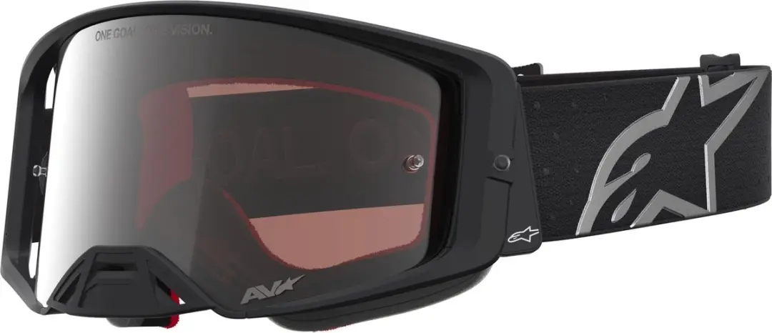 Alpinestars Supertech Vesta Motocrossbril - Rood/Wit