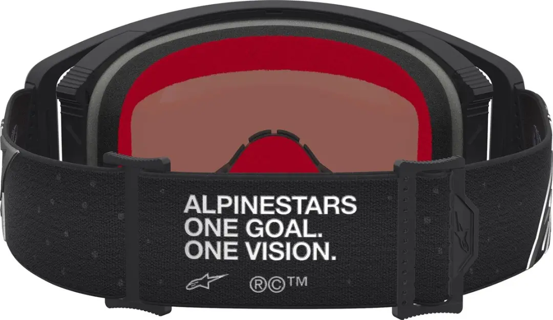 Alpinestars Supertech Vesta Motocrossbril - Rood/Wit