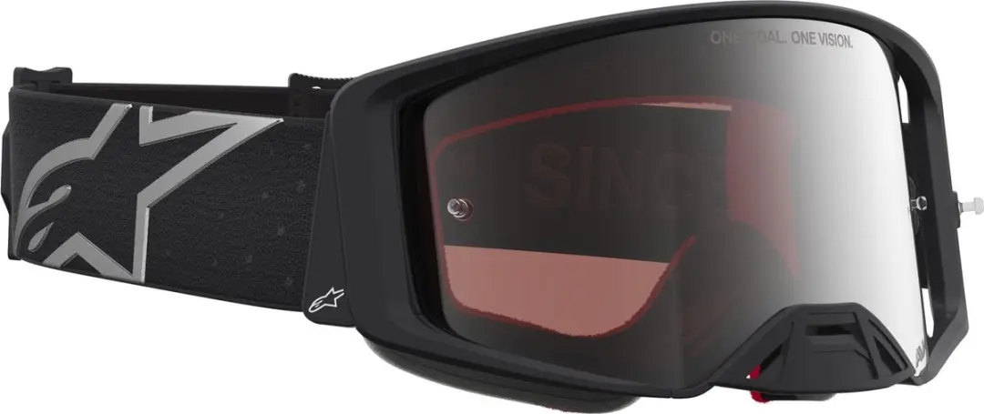 Alpinestars Supertech Vesta Motocrossbril - Rood/Wit