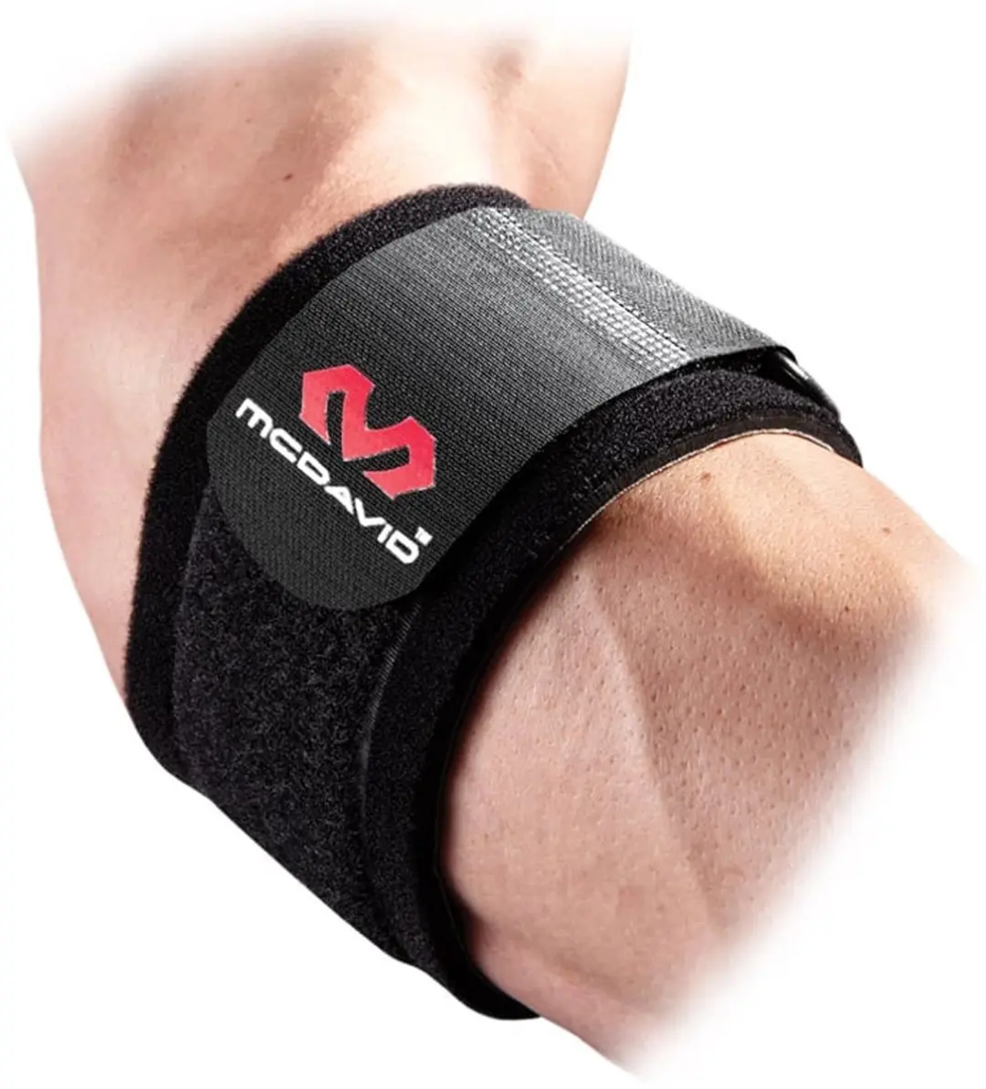 McDavid Tenniselleboogbandage - One Size - Zwart