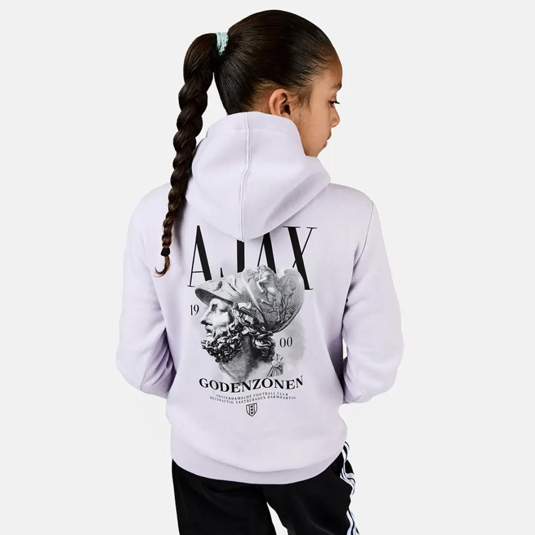Ajax Godenzonen Junior Hooded Sweater - 140 - Lila