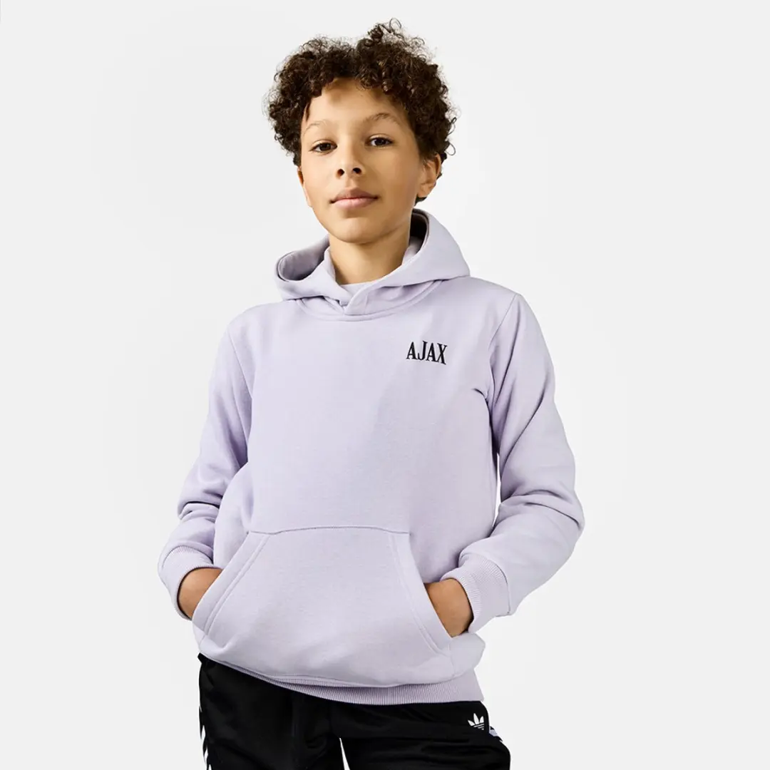 Ajax Godenzonen Junior Hooded Sweater - 140 - Lila