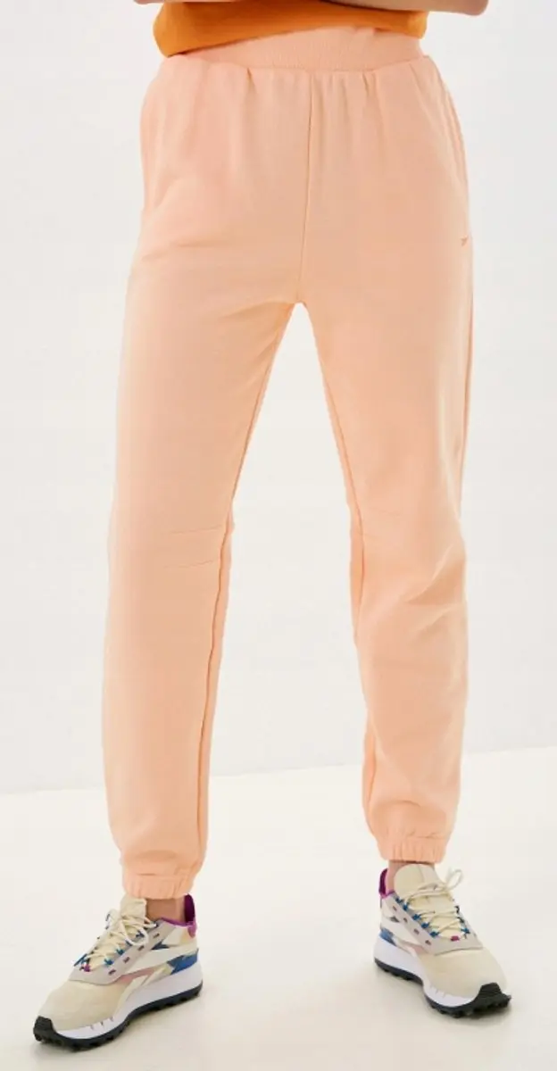 Reebok Dames Joggingbroek Oranje - Maat L