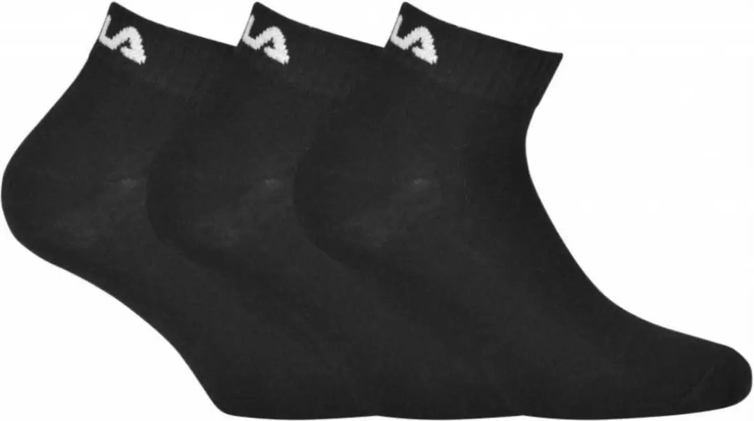 Fila Ankle Socks 3-Pack - 43-46 - Zwart - afbeelding 6 van 6