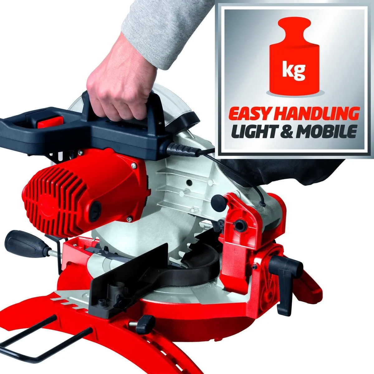Einhell TC-MS 2513 L Afkort- en Verstekzaag 1600W - Ø210mm - afbeelding 6 van 6