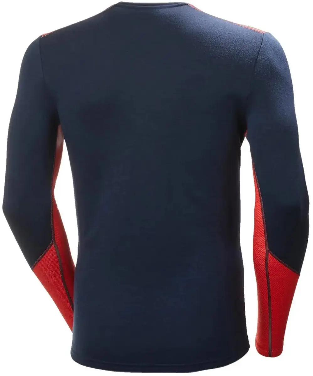 Helly Hansen Lifa Merino Midweight Crew Basislaag - XL - Navy
