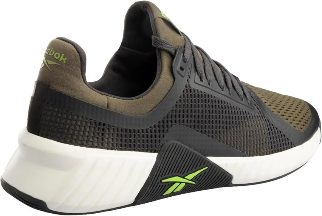 Reebok FLIP CHARGE Heren Sportschoenen - 42 - Zwart/ Groen