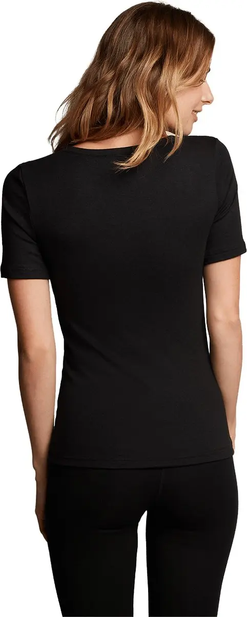 Ten Cate Thermo T-shirt Dames - Maat L - Zwart - afbeelding 6 van 6