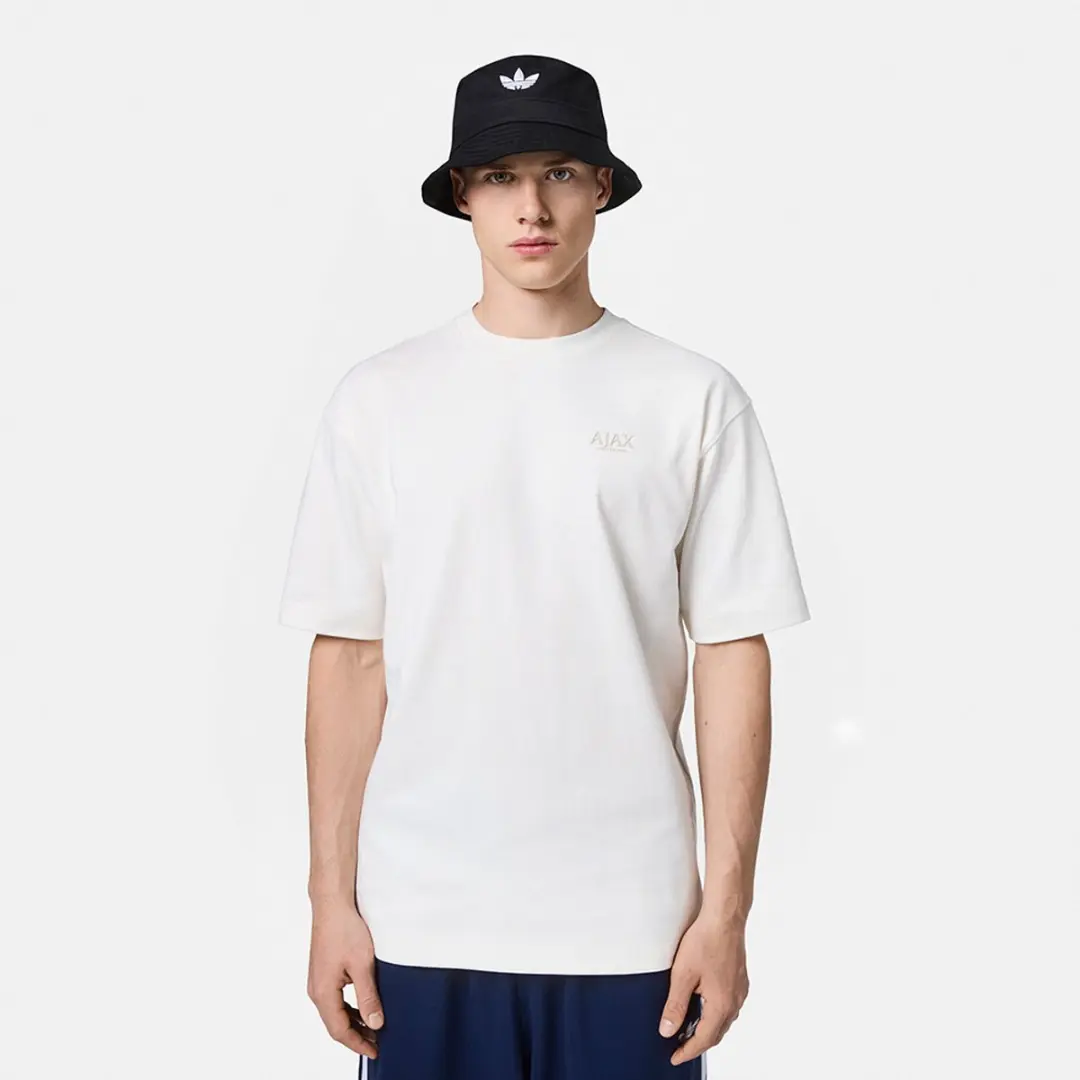 Ajax T-shirt Off White - Dames/Mannen S