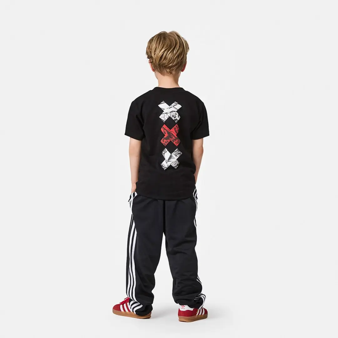 Ajax Kruizen Junior T-shirt - Maat 140 - Zwart