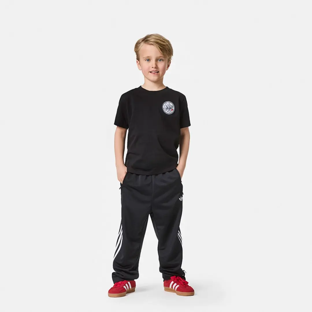Ajax Kruizen Junior T-shirt - Maat 140 - Zwart