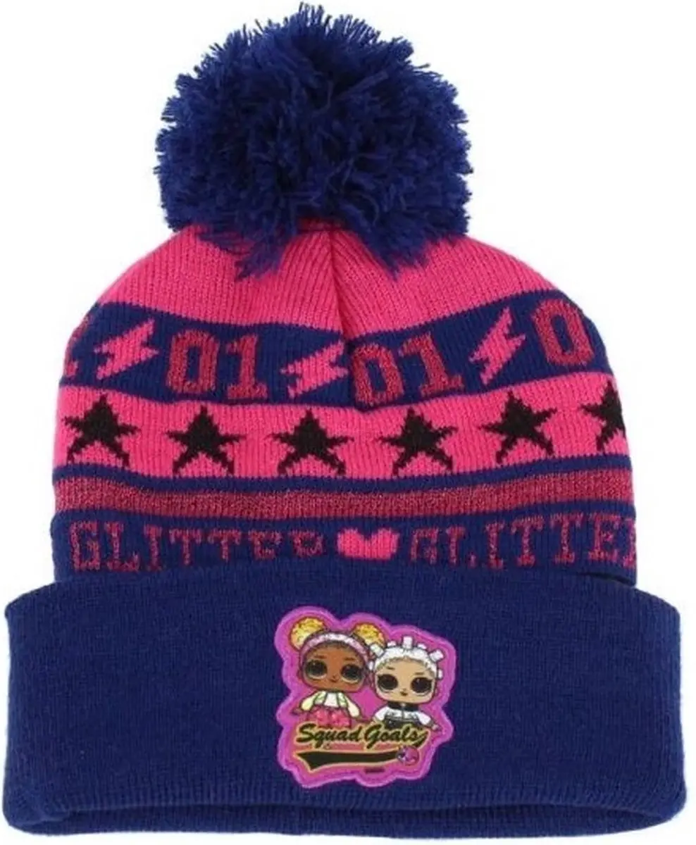 LOL Surprise Wintermuts - Blauw/Rozepompon - One Size
