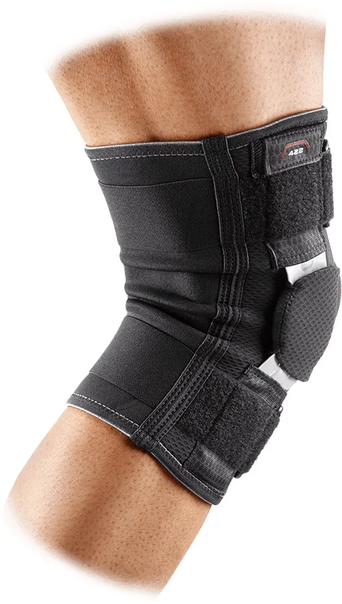 McDavid Kniebandage met Scharnier XL - Zwart