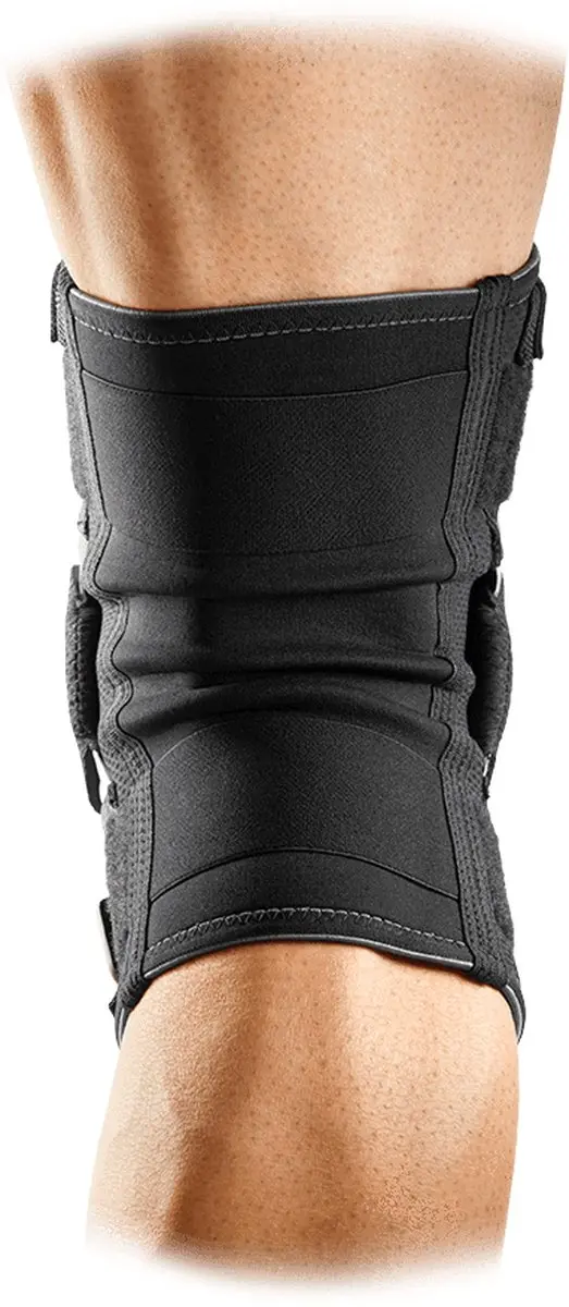 McDavid Kniebandage met Scharnier XL - Zwart - afbeelding 6 van 6