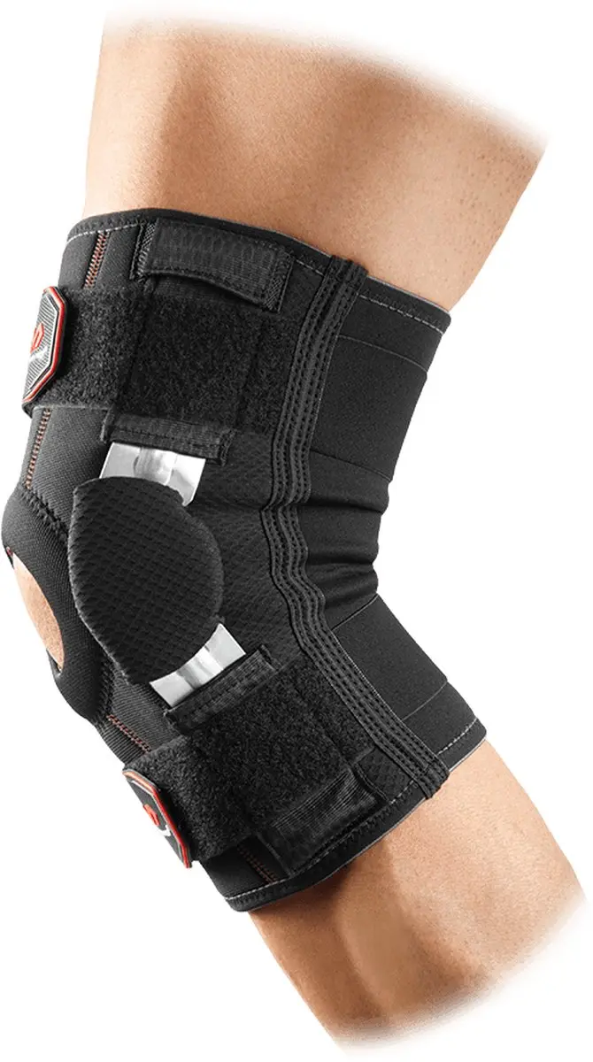 McDavid Kniebandage met Scharnier XL - Zwart