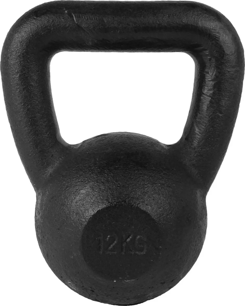 Tunturi Fitness Set - Springtouw Groen & Kettlebell 12kg