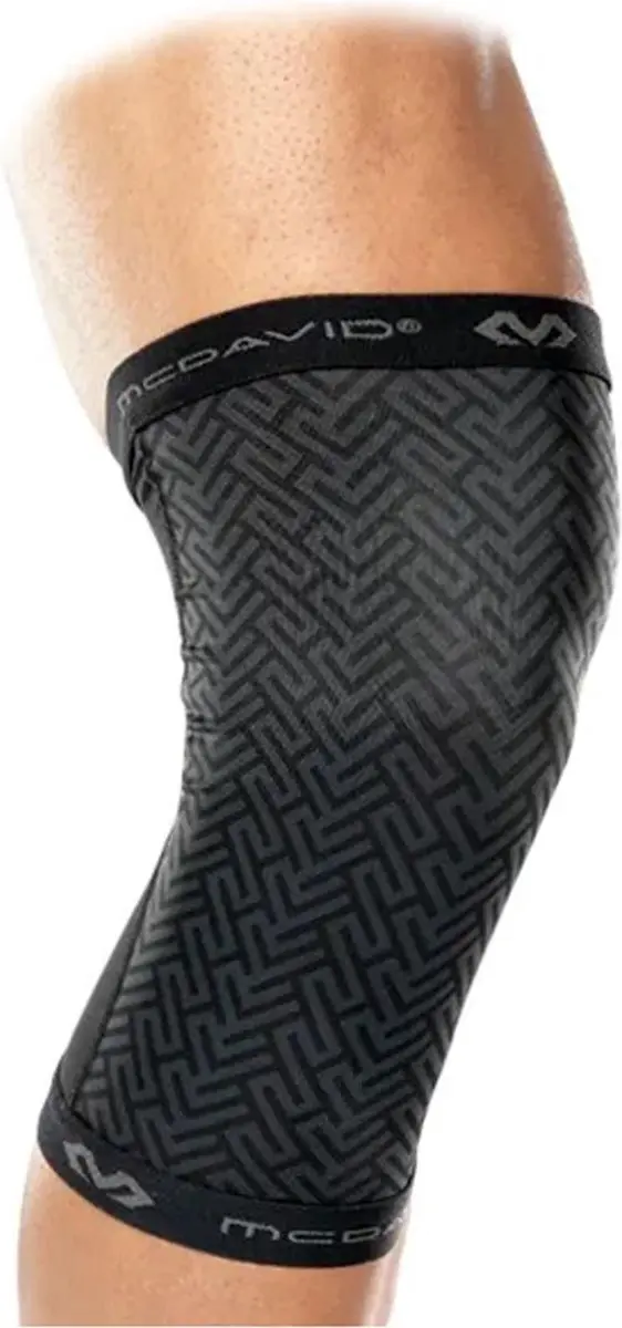 McDavid Compressie Beensleeve L - Zwart/Donkergrijs - afbeelding 6 van 6