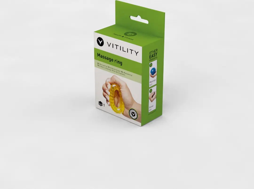 Vitility Handtrainer Massage-accessoire - Geel