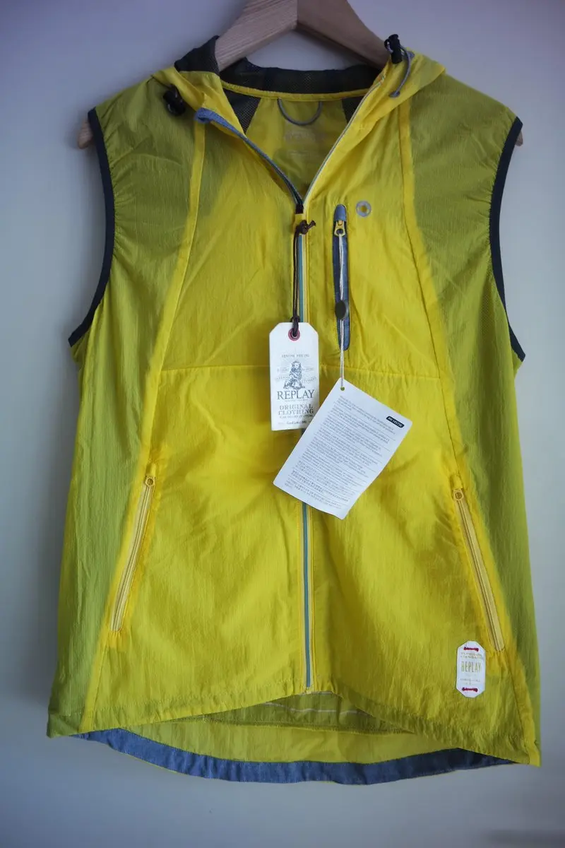 Replay Sportbodywarmer Geel/Grijs