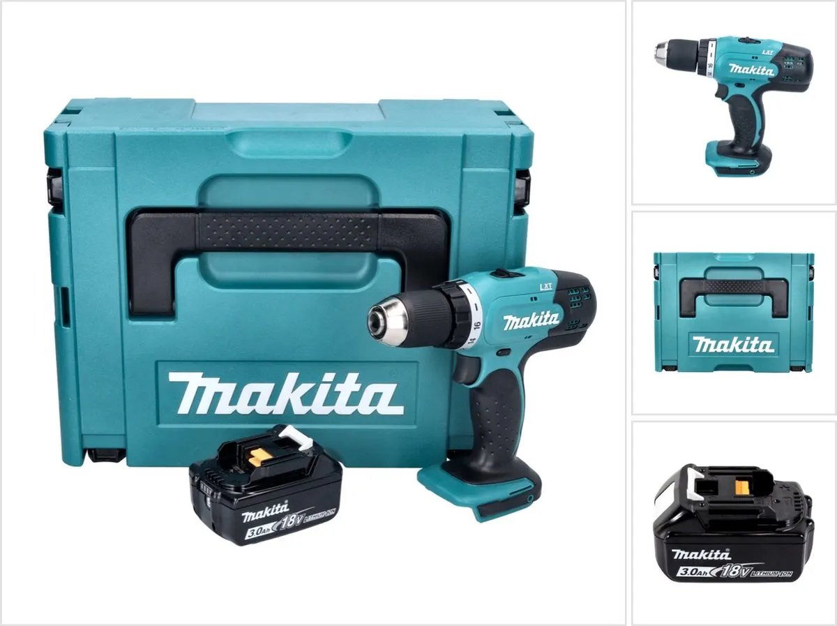 Makita DDF453F1J Accuboormachine 18V