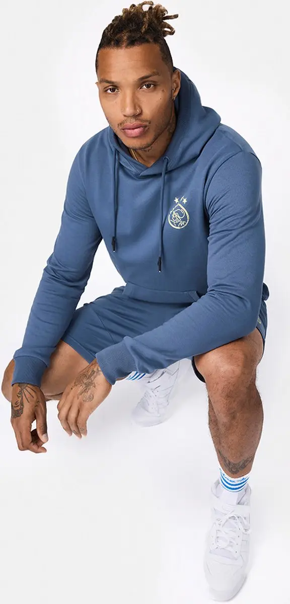 Ajax Hooded Sweater - Blauw M