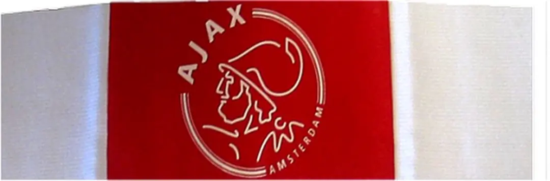 Ajax Aanvoerdersband Senior Rood/Wit