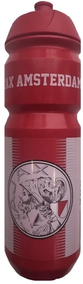 Ajax Bidon 750ml - Rood/Wit