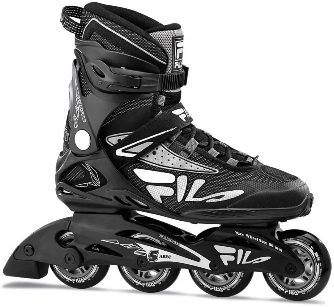 Fila Legacy Comp Inline Skates 80mm - Heren - Grijs/Zwart - afbeelding 6 van 6