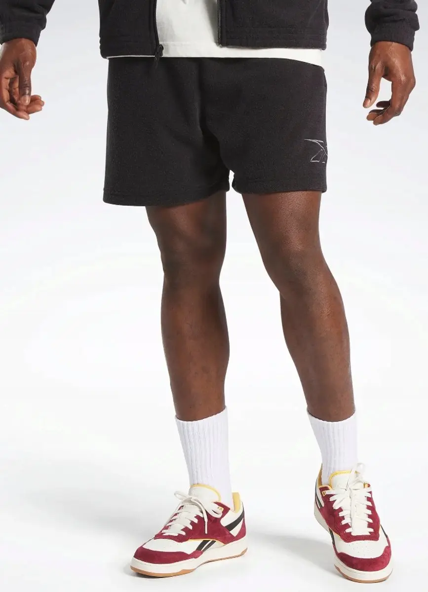 Reebok Serie Sweatshorts XL - Zwart