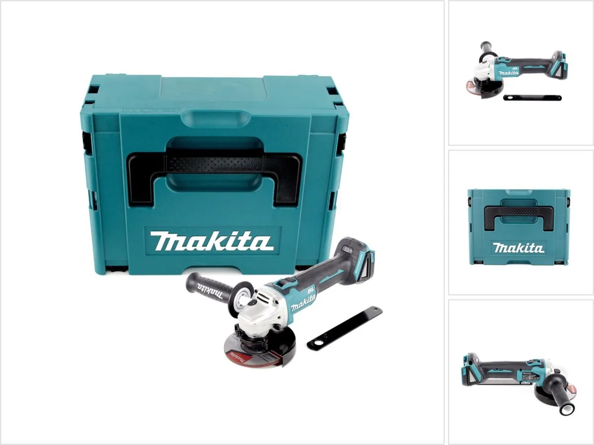 Makita DGA506ZJ Haakse Slijper 18V - 125mm