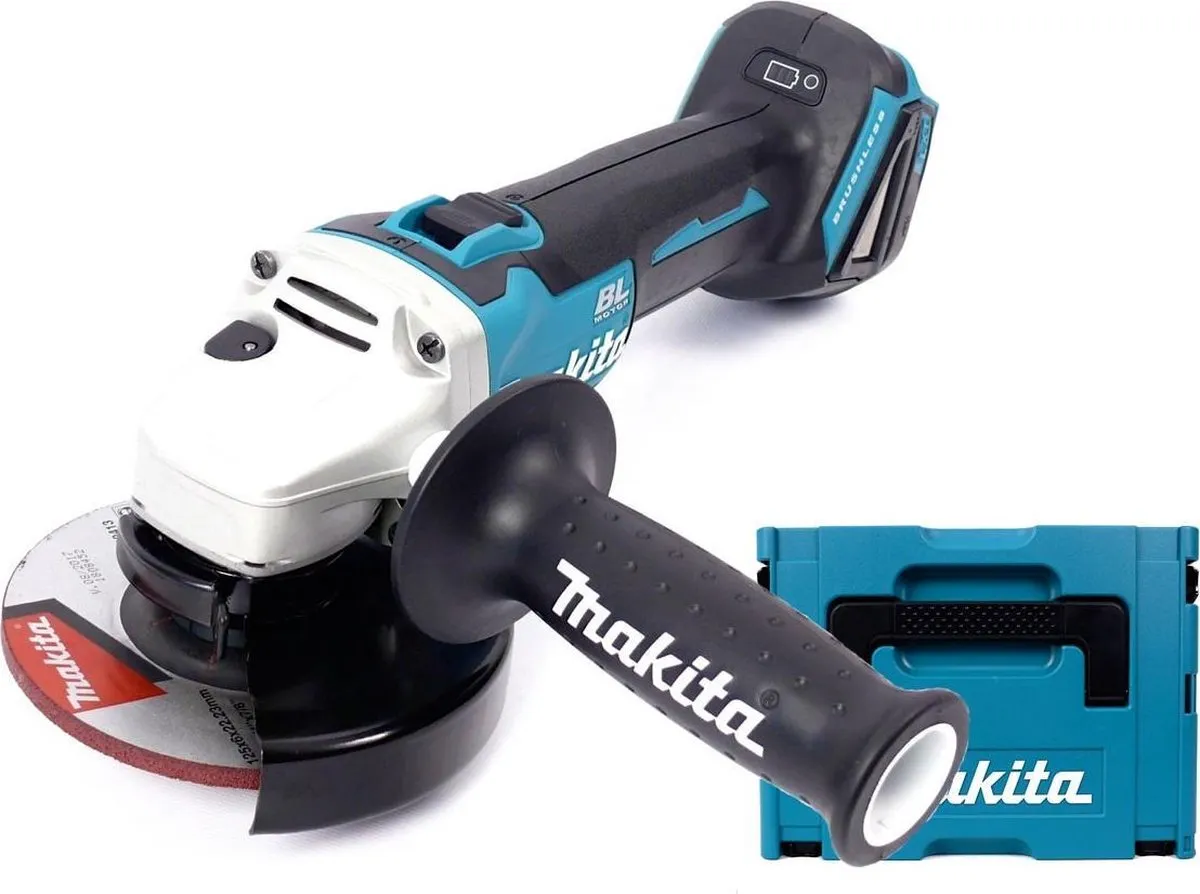 Makita DGA506ZJ Haakse Slijper 18V - 125mm