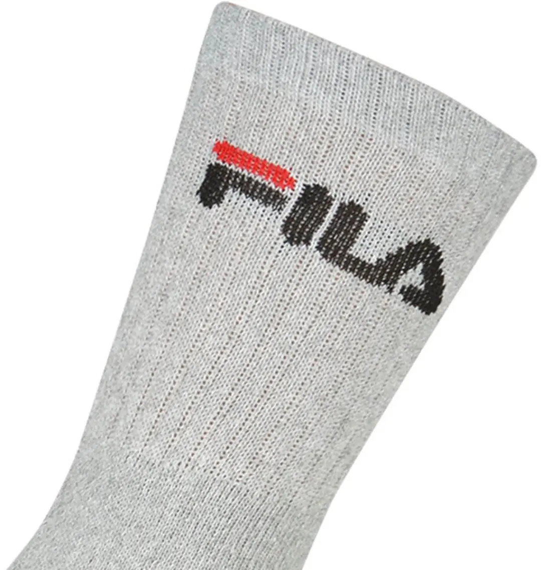 Fila Sokken - 3 Paar - Maat 35-38 - Grijs