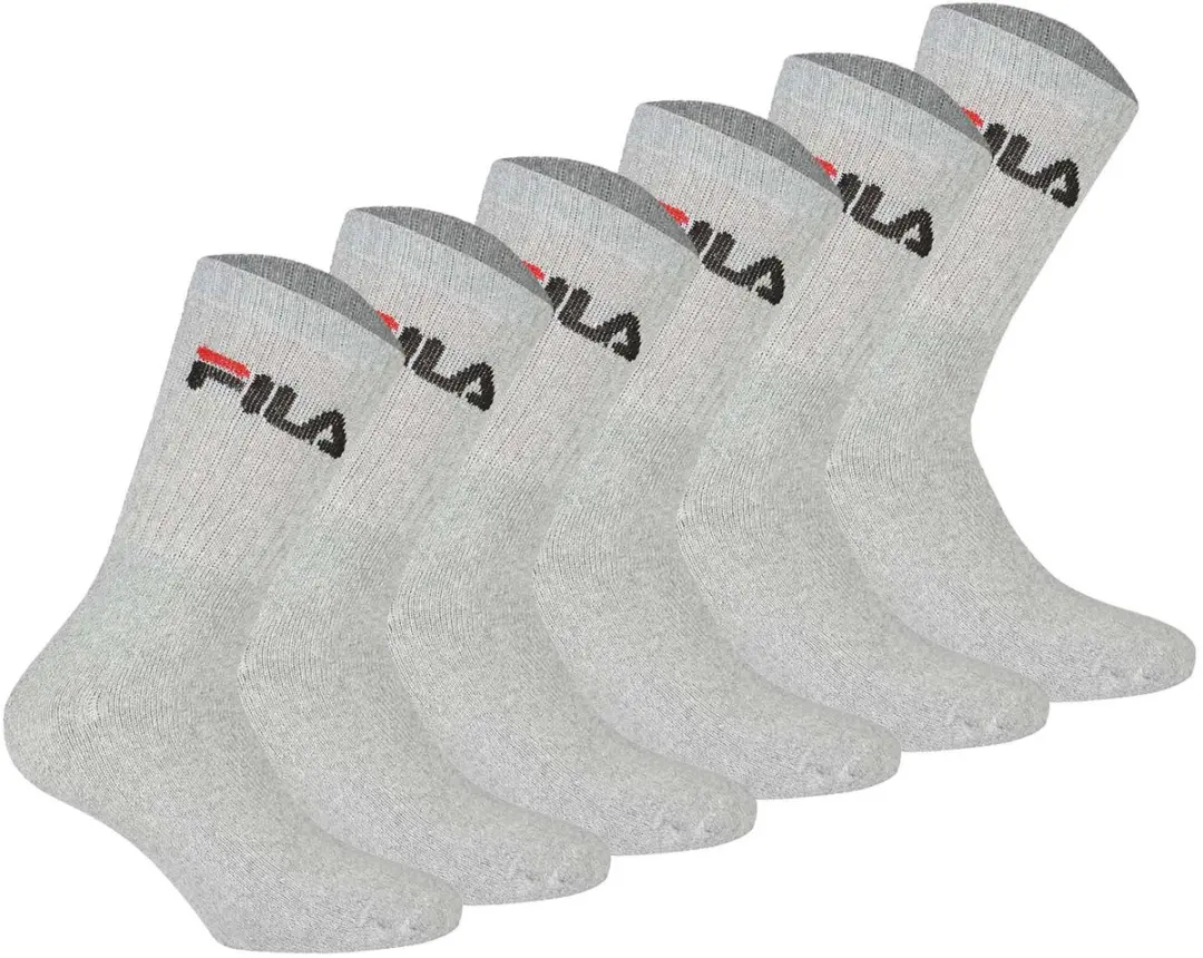 Fila Sokken - 3 Paar - Maat 35-38 - Grijs