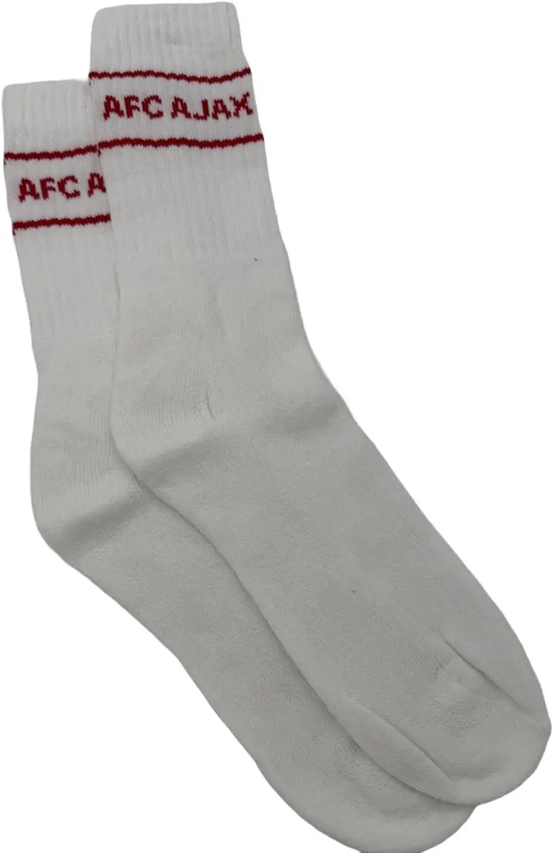 Ajax Sokken 3-pack Wit - Maat 45-47