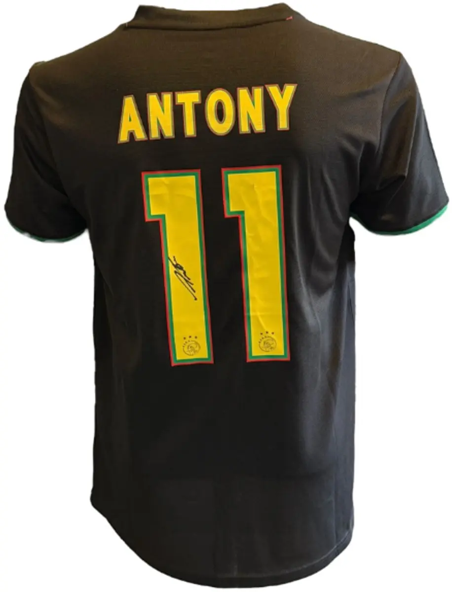 Ajax Antony Santos Gesigneerd 3e Shirt