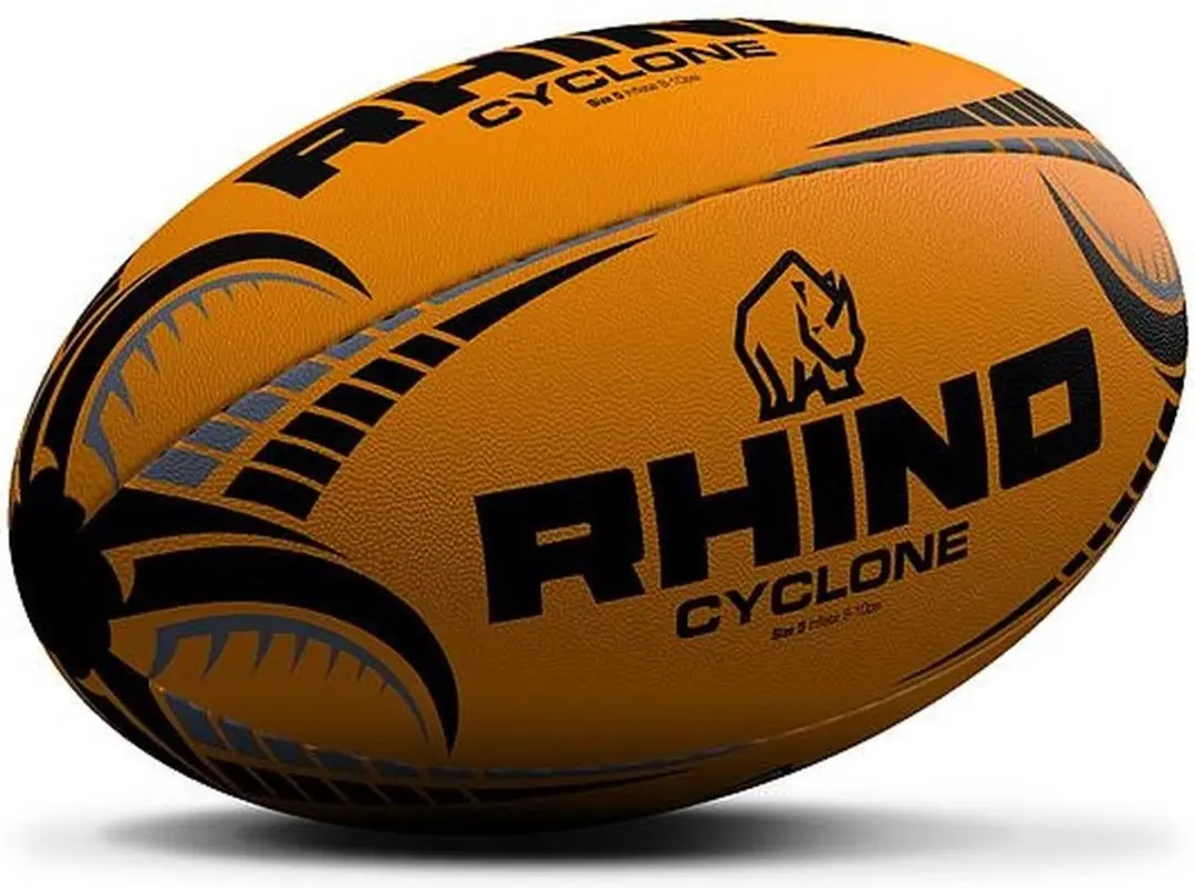 Rhino Cycloon Rugbybal Maat 4 - Fluoro Oranje