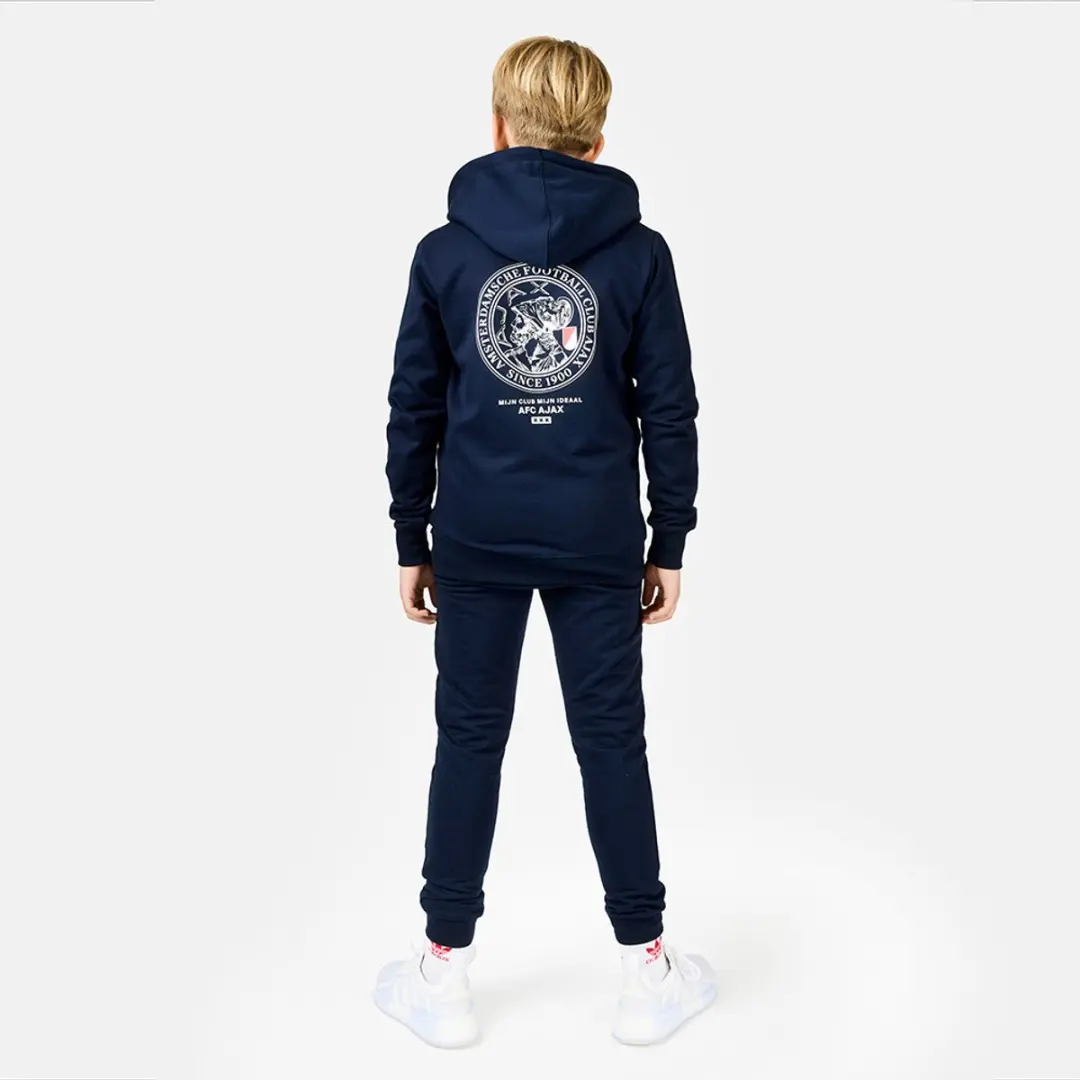 Ajax Hooded Sweatvest Junior 140 - Navy