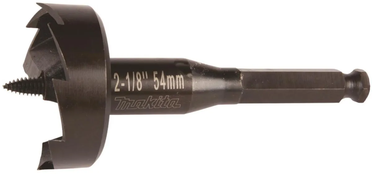 Makita Zelfintrekkende Houtboor 54mm - 54x127mm