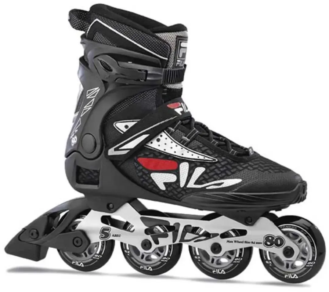Fila Inlineskates 42 - 80mm - Zwart/Rood/Wit
