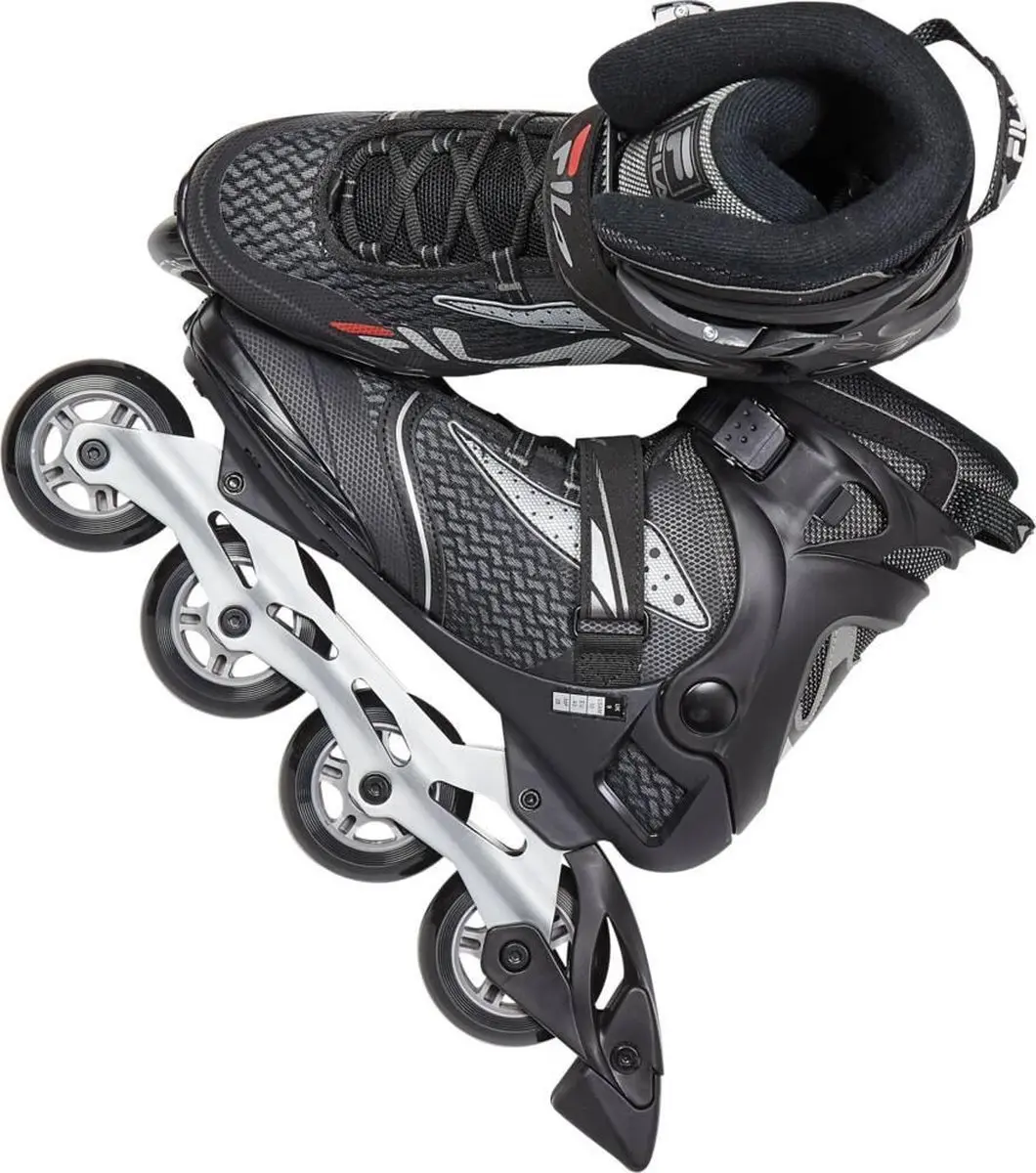 Fila Inlineskates 42 - 80mm - Zwart/Rood/Wit