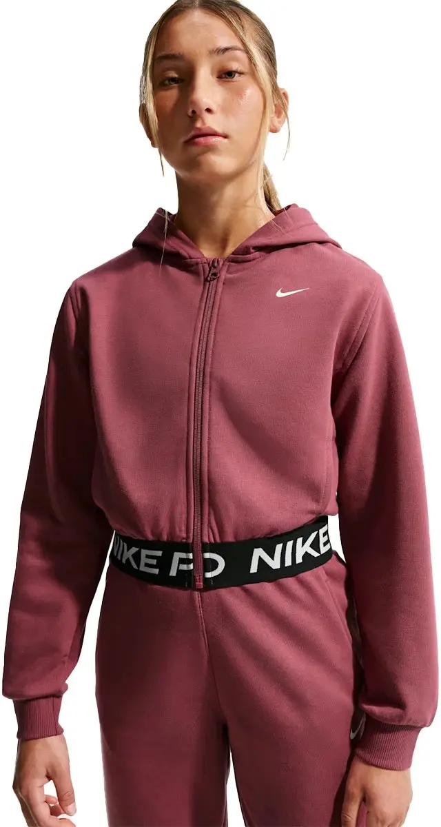Nike Dri-FIT Fleece Hoodie - Roze - L