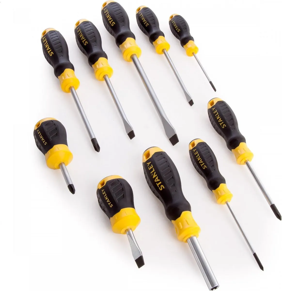 Stanley STHT0-70887 Schroevendraaierset 49-delig - Zwart/Geel