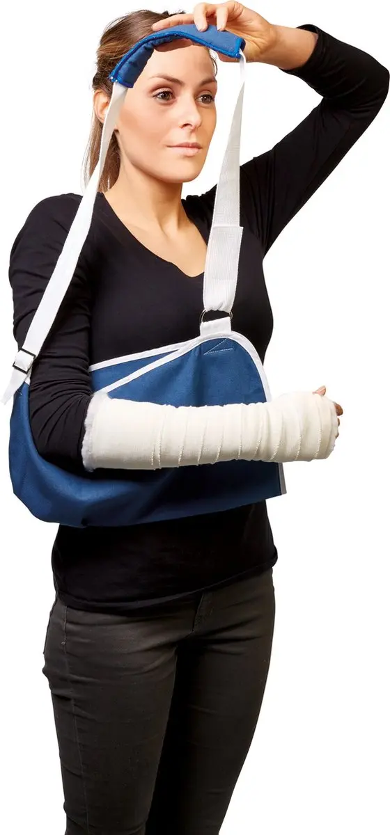 Vitility Mitella Sportbandage - One Size - Blauw - afbeelding 6 van 6