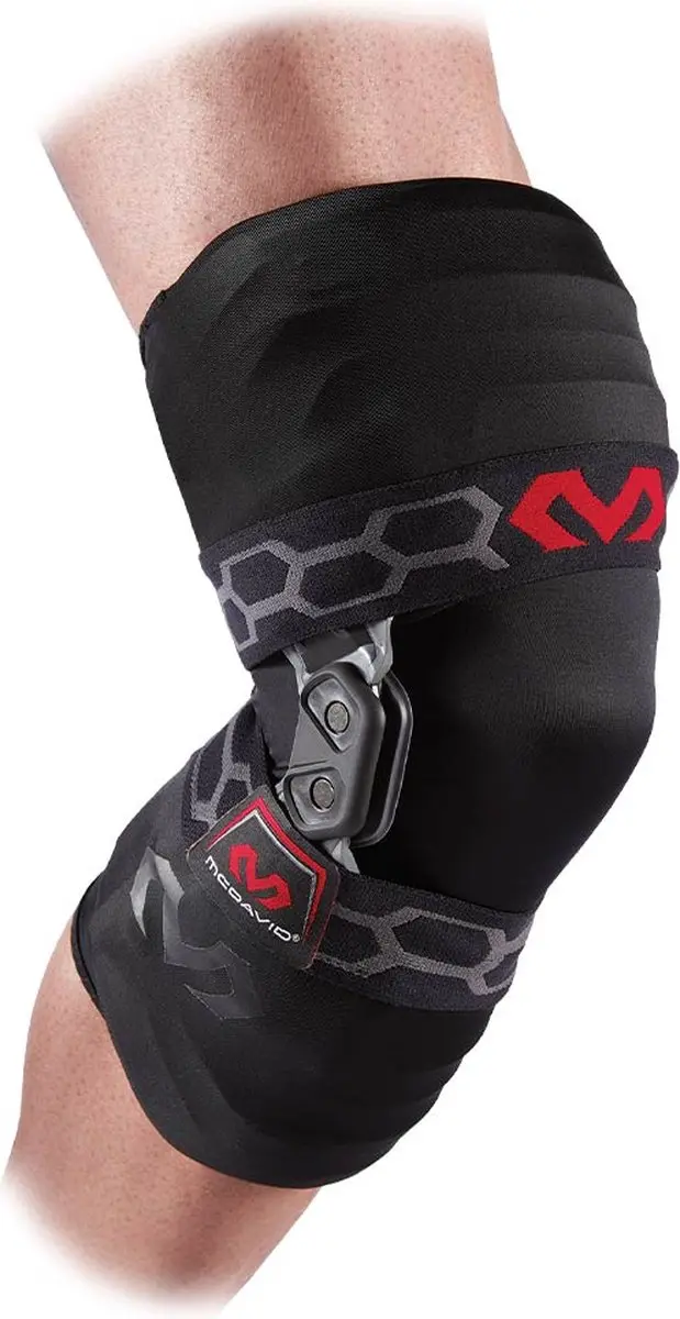 McDavid Elite Bio Logix Kniebrace - Maat L - Zwart