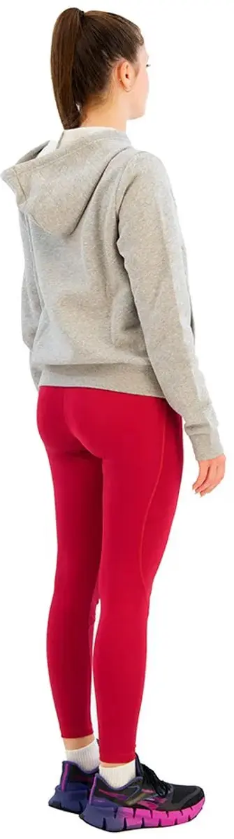 Reebok Identity Fleece Hoodie Dames - Maat M - Grijs/Wit
