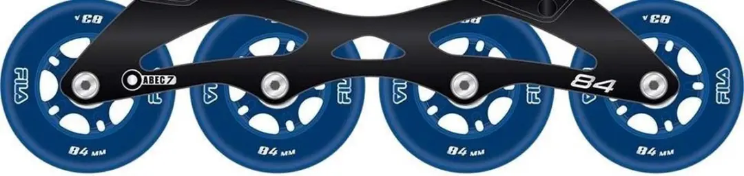 Fila Crossfit 84 Inline Skates - 84mm - Maat 45 - Zwart/Donkerblauw